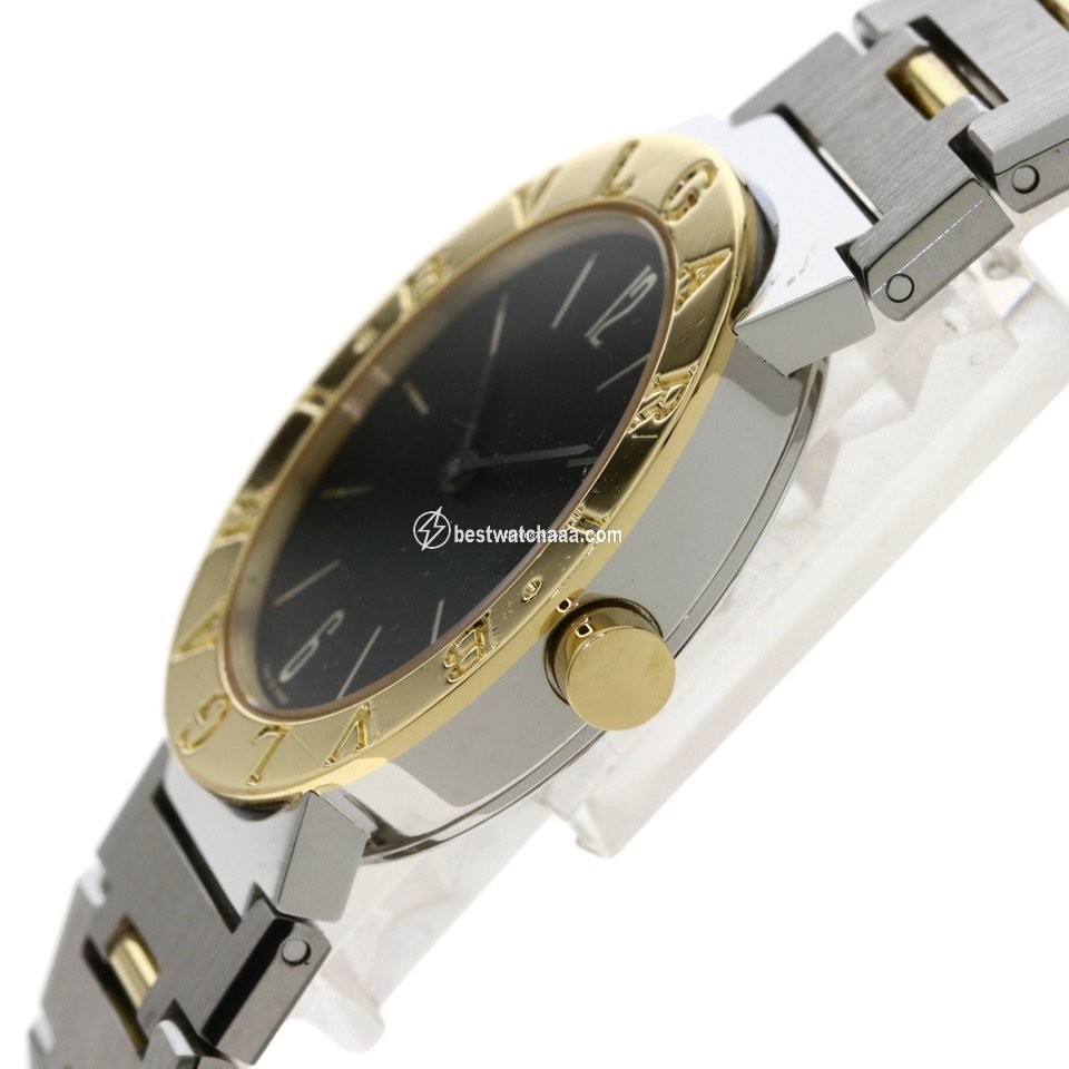 IMG_9081 Bulgari Bulgari Mens watch Unisex Quartz Steel BB30SGD Replica 5