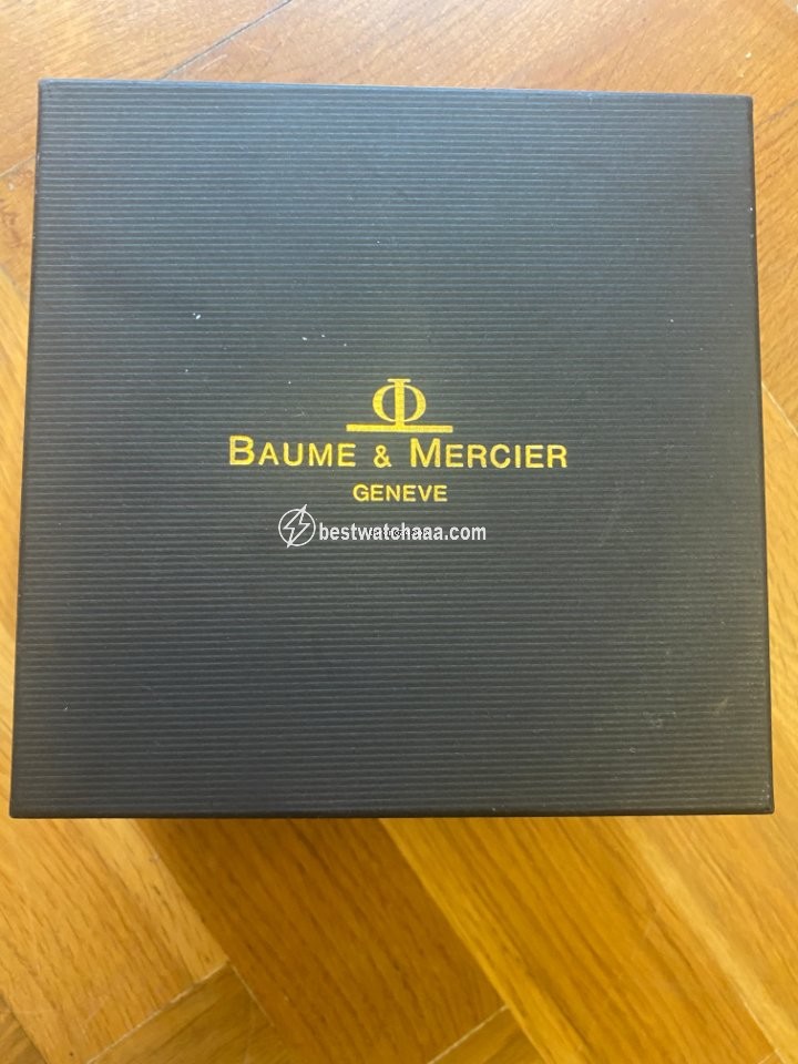 IMG_9081 Baume & Mercier Linea Womens watch Quartz Gold Steel MV045203 Replica 5