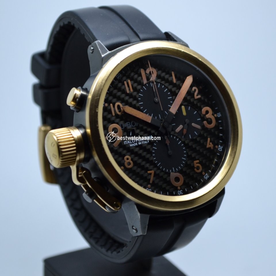 IMG_9081 U-Boat Flightdeck Mens watch Unisex Automatic Steel 1838 Replica 5