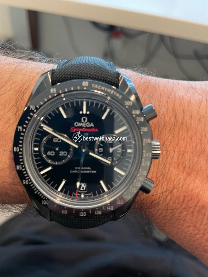IMG_9081 Omega Speedmaster Professional Moonwatch Mens watch Unisex Automatic Ceramic 031192445101007 Replica 5