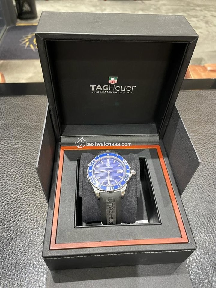 IMG_9081 TAG Heuer Aquaracer 500M Mens watch Unisex Automatic Steel WAK2111 Replica 5