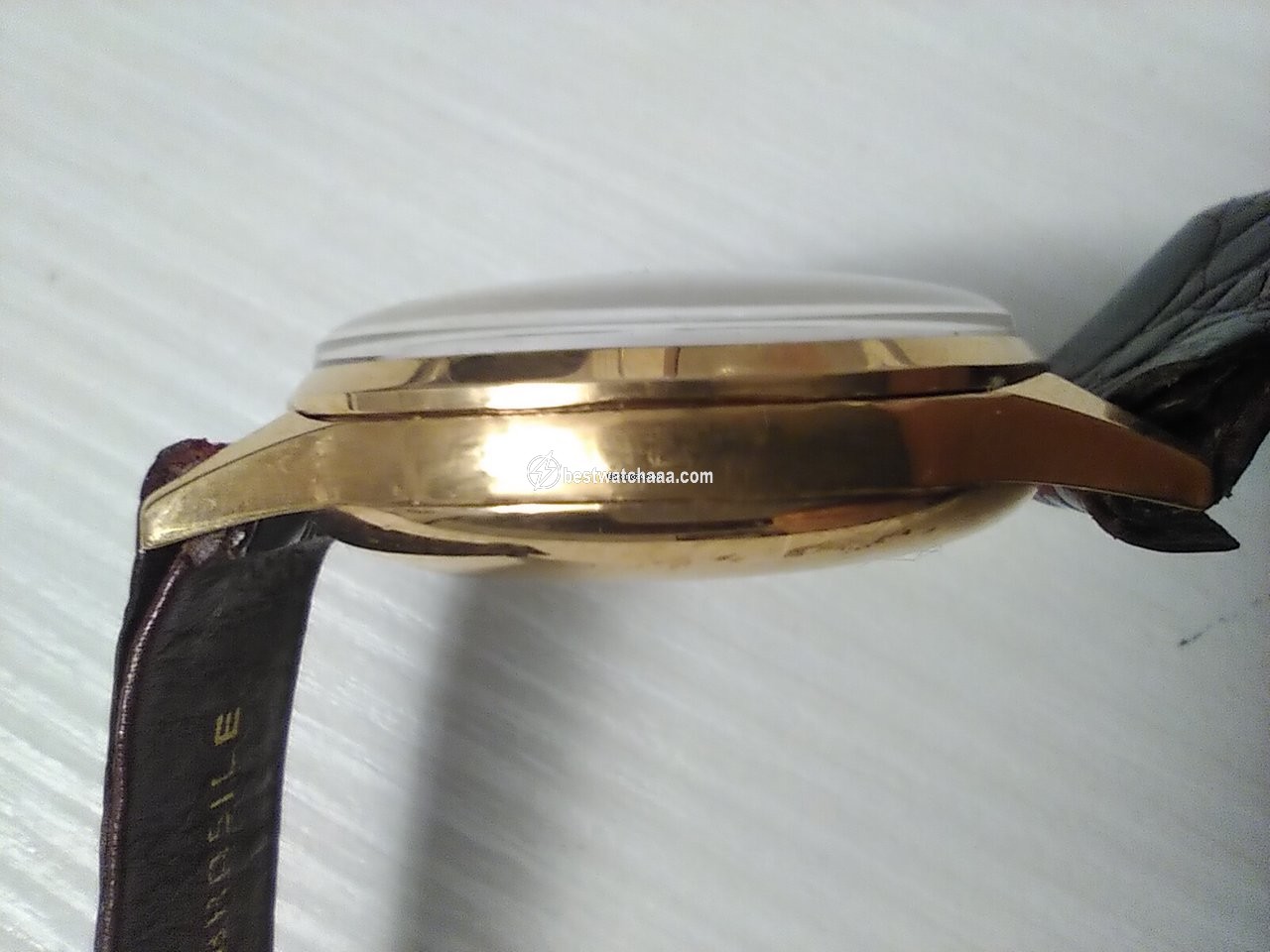 IMG_9081 Baume & Mercier Mens watch Unisex Manual winding Yellow gold 3901 Replica 5