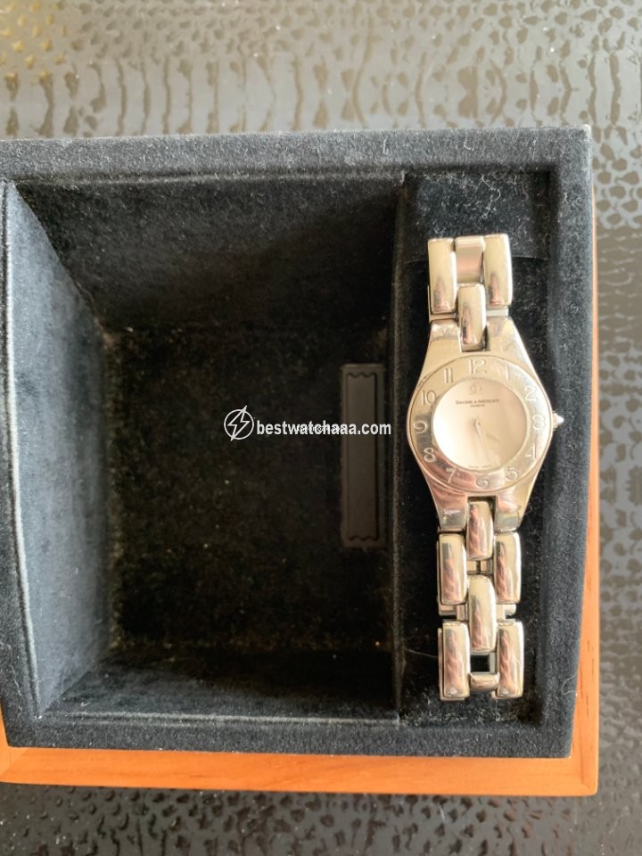 IMG_9081 Baume & Mercier Linea Womens watch Quartz Steel 65305 Replica 5