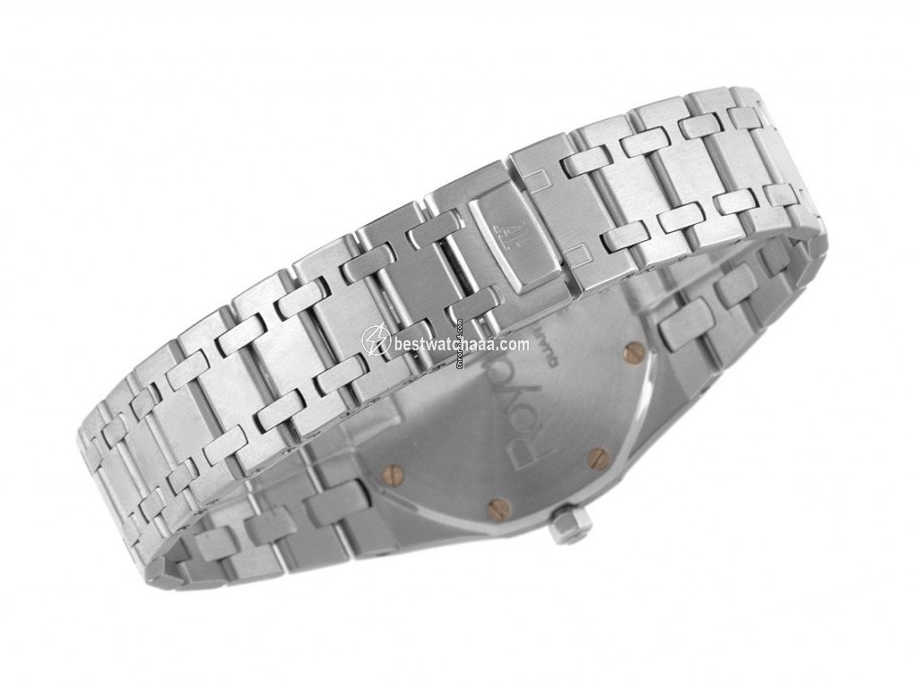 IMG_9081 Audemars Piguet Royal Oak Lady Mens watch Unisex Quartz Steel 67650ST.00.1261ST.01 Replica 5