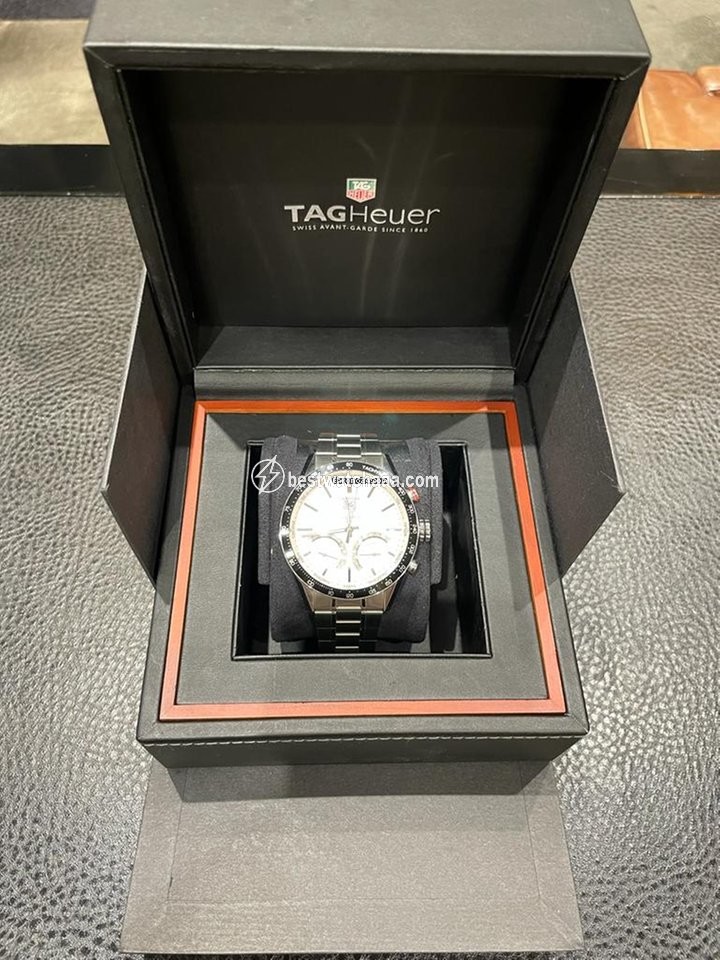 IMG_9081 TAG Heuer Carrera Mens watch Unisex Quartz Steel CV7A13.BA0795 Replica 5