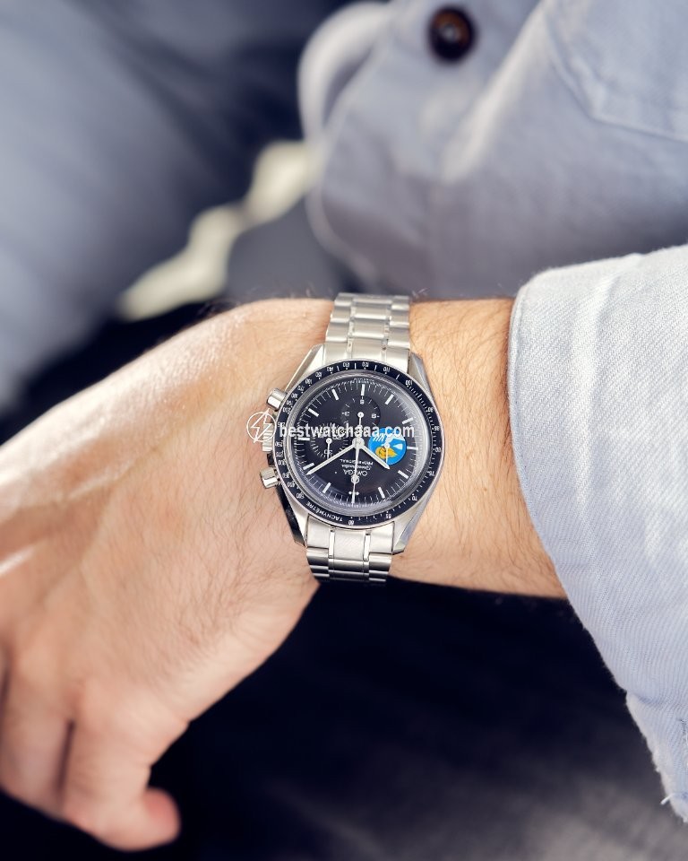 IMG_9081 Omega Speedmaster Mens watch Unisex Manual winding Steel 3597.05.00 Replica 5
