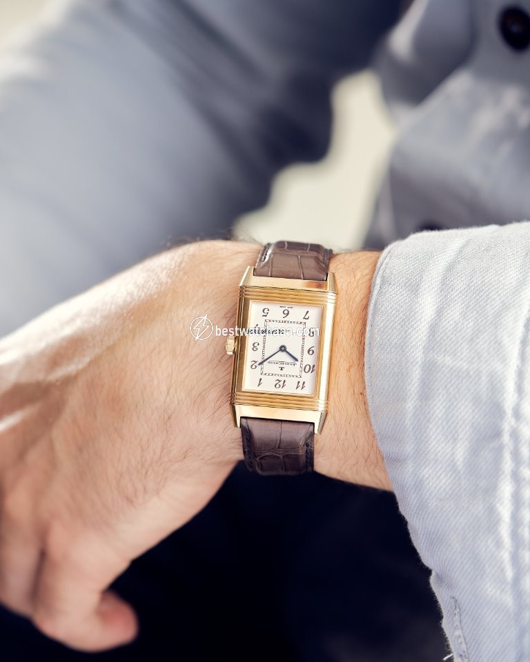 IMG_9081 Jaeger-LeCoultre Mens watch Unisex Manual winding Rose gold 273.2.62 Replica 5
