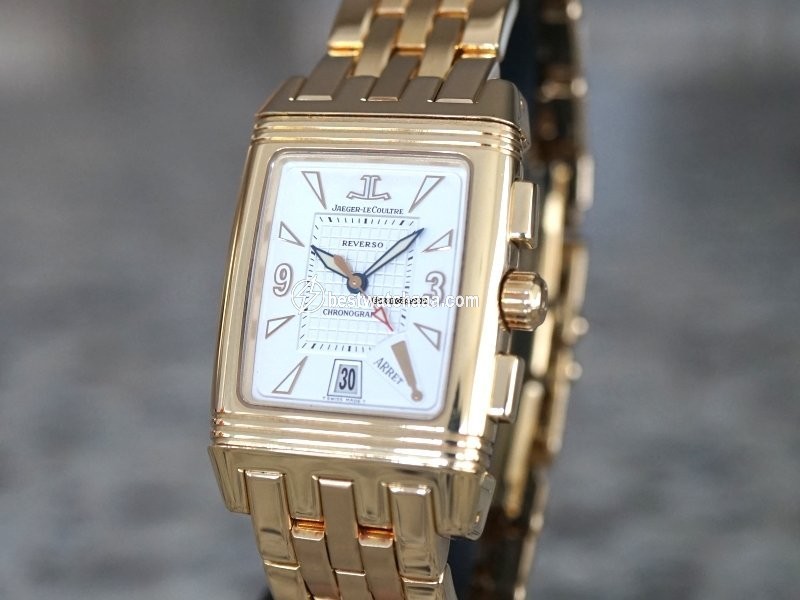 IMG_9081 Jaeger-LeCoultre Reverso Mens watch Unisex Yellow gold 295.1.59 Replica 5