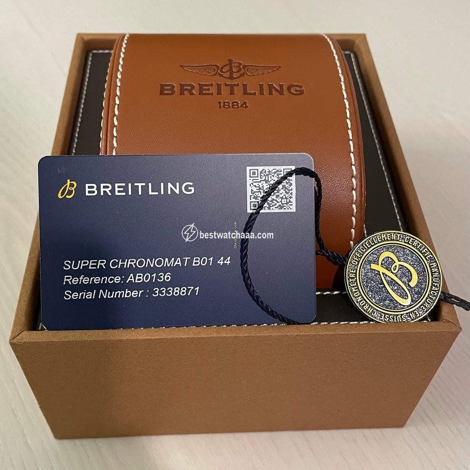 IMG_9081 Breitling Chronomat Mens watch Unisex Automatic Steel AB0136161C1S1 Replica 5
