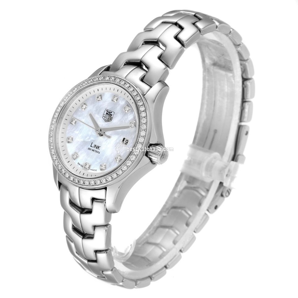 IMG_9081 TAG Heuer Link Lady Womens watch Quartz Steel WJF1319 Replica 5