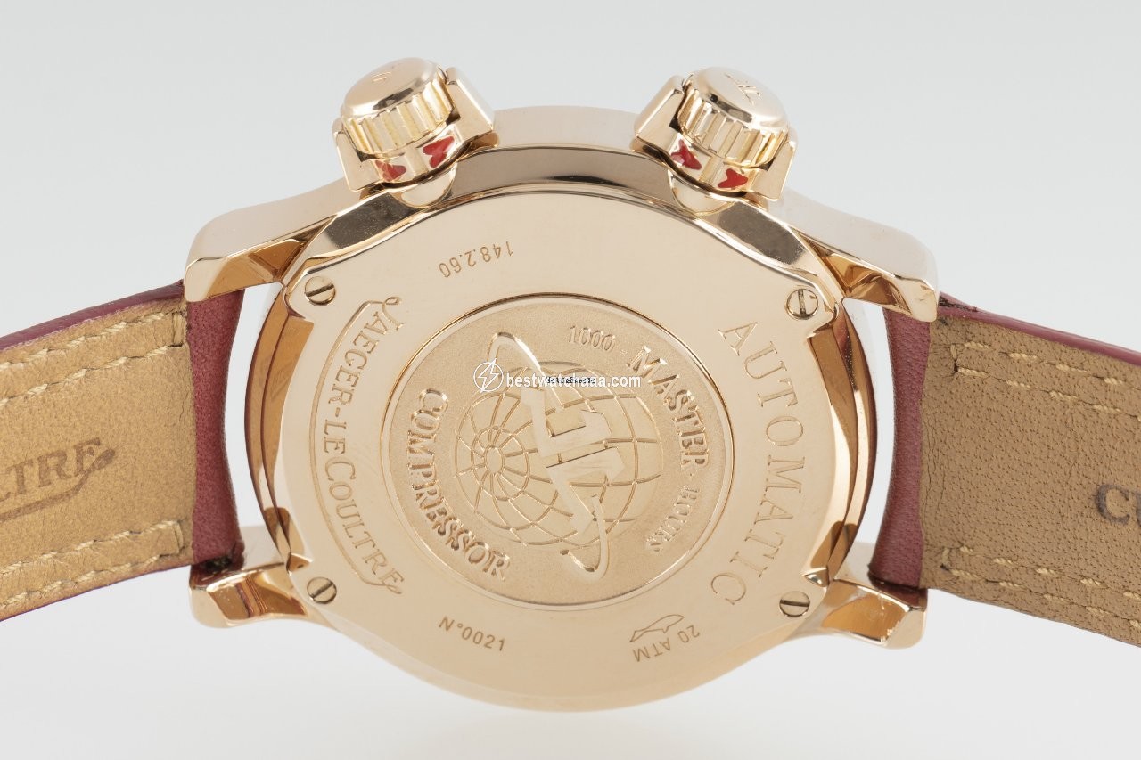 IMG_9081 Jaeger-LeCoultre Master Compressor Mens watch Unisex Automatic Red gold 148.2.60 Replica 5