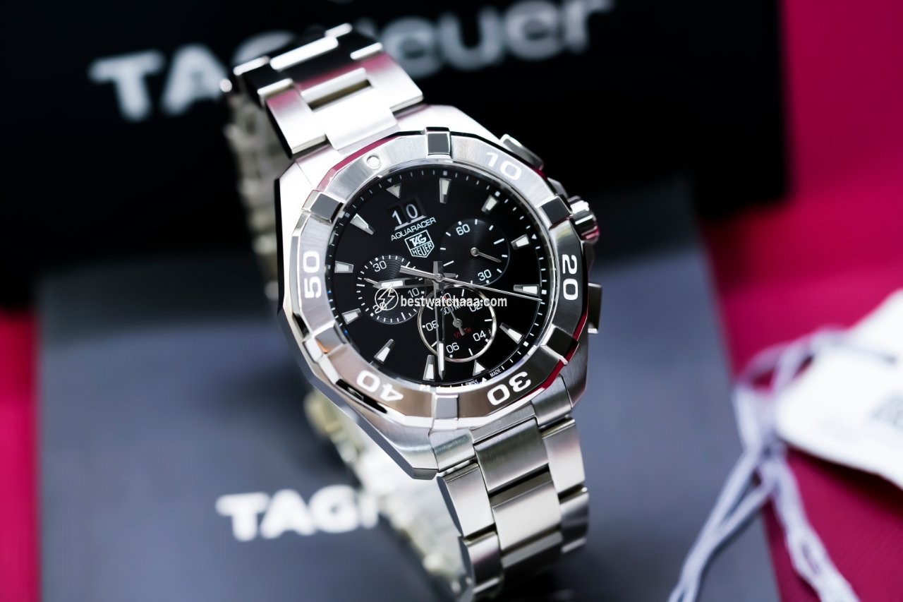 IMG_9081 TAG Heuer Aquaracer 300M Mens watch Unisex Quartz Steel CAY1110.BA0927 Replica 5