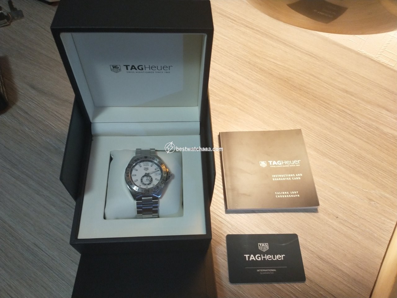 IMG_9081 TAG Heuer Formula 1 Calibre 6 Mens watch Unisex Automatic Steel WAZ2013.BA0842 Replica 5