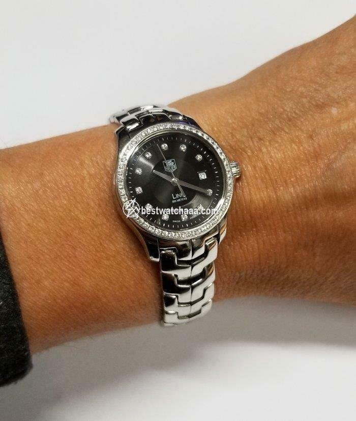 IMG_9081 TAG Heuer Link Lady Womens watch Quartz Steel WJF131A Replica 5