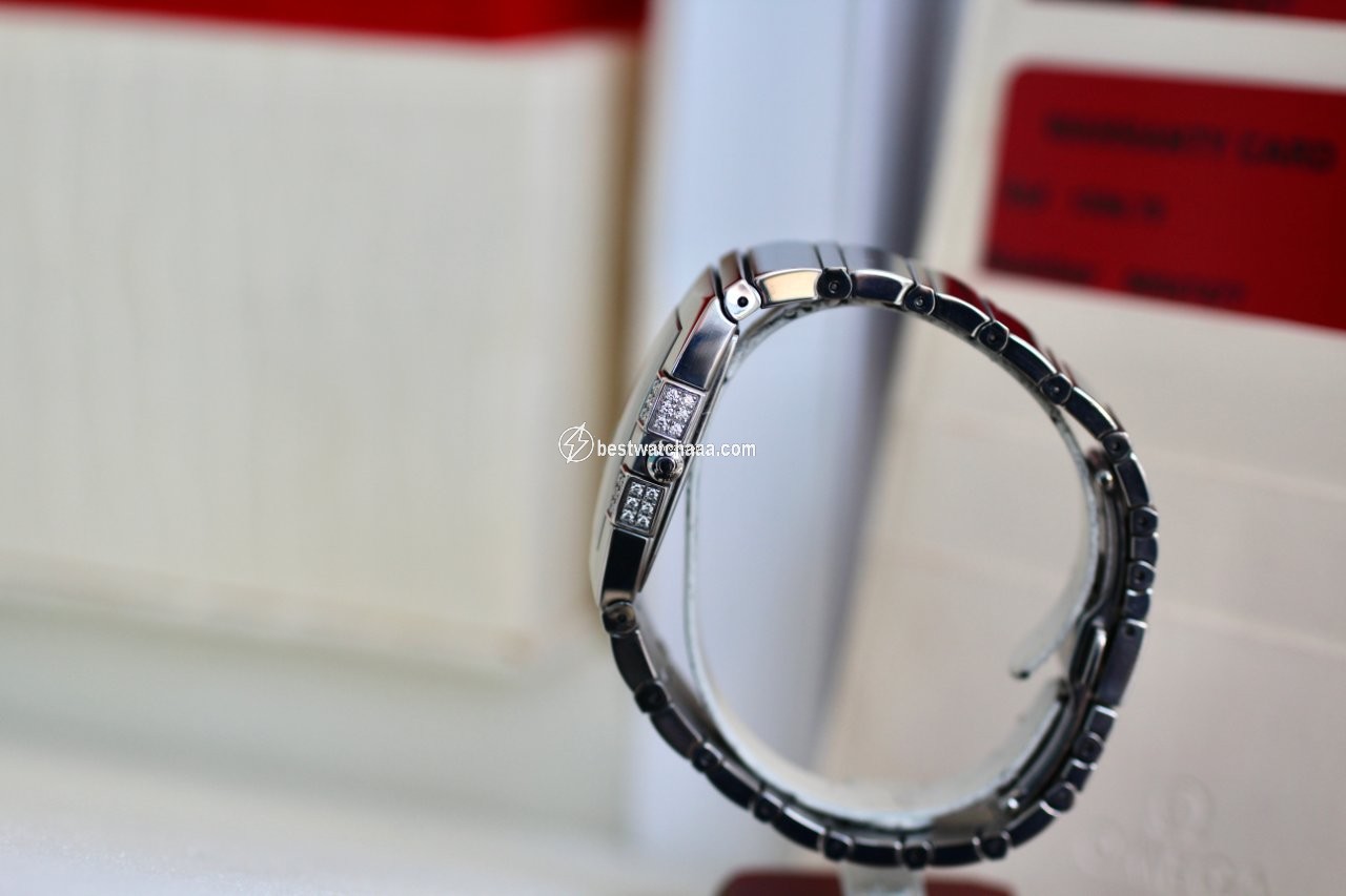 IMG_9081 Omega Constellation Womens watch Quartz Steel 1586.79.00 Replica 5