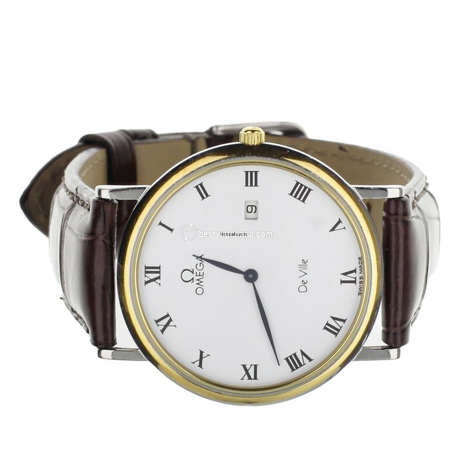 IMG_9081 Omega De Ville Mens watch Unisex Quartz Steel 7410.23 Replica 5