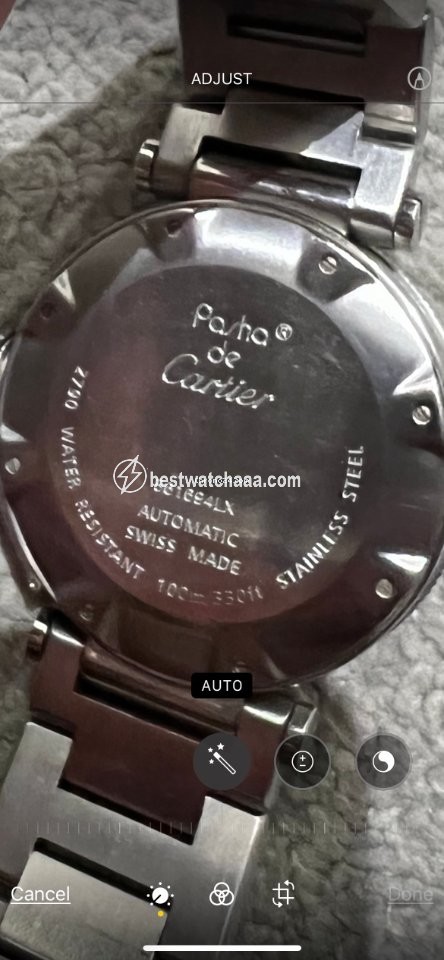 IMG_9081 Cartier Pasha Mens watch Unisex Automatic 279056169LX Replica 5