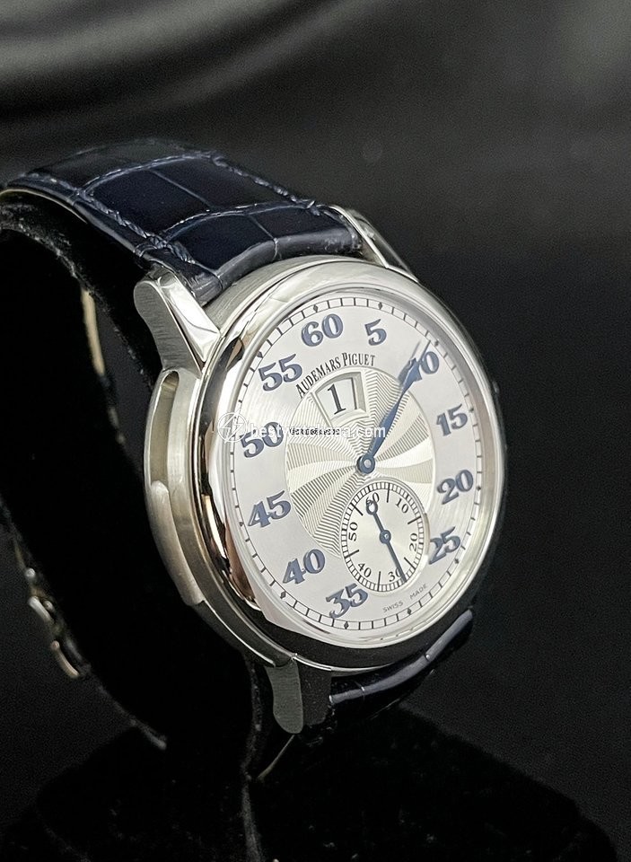 IMG_9081 Audemars Piguet Jules Audemars Platinum 26151PT.OO.D028CR.02 Replica 5