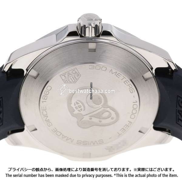 IMG_9081 TAG Heuer Aquaracer 300M Mens watch Unisex Quartz Steel WAY111C.FT6155 Replica 5