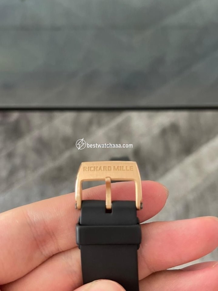 IMG_9081 Richard Mille RM 005 Mens watch Unisex Automatic Rose gold RM005 Replica 5
