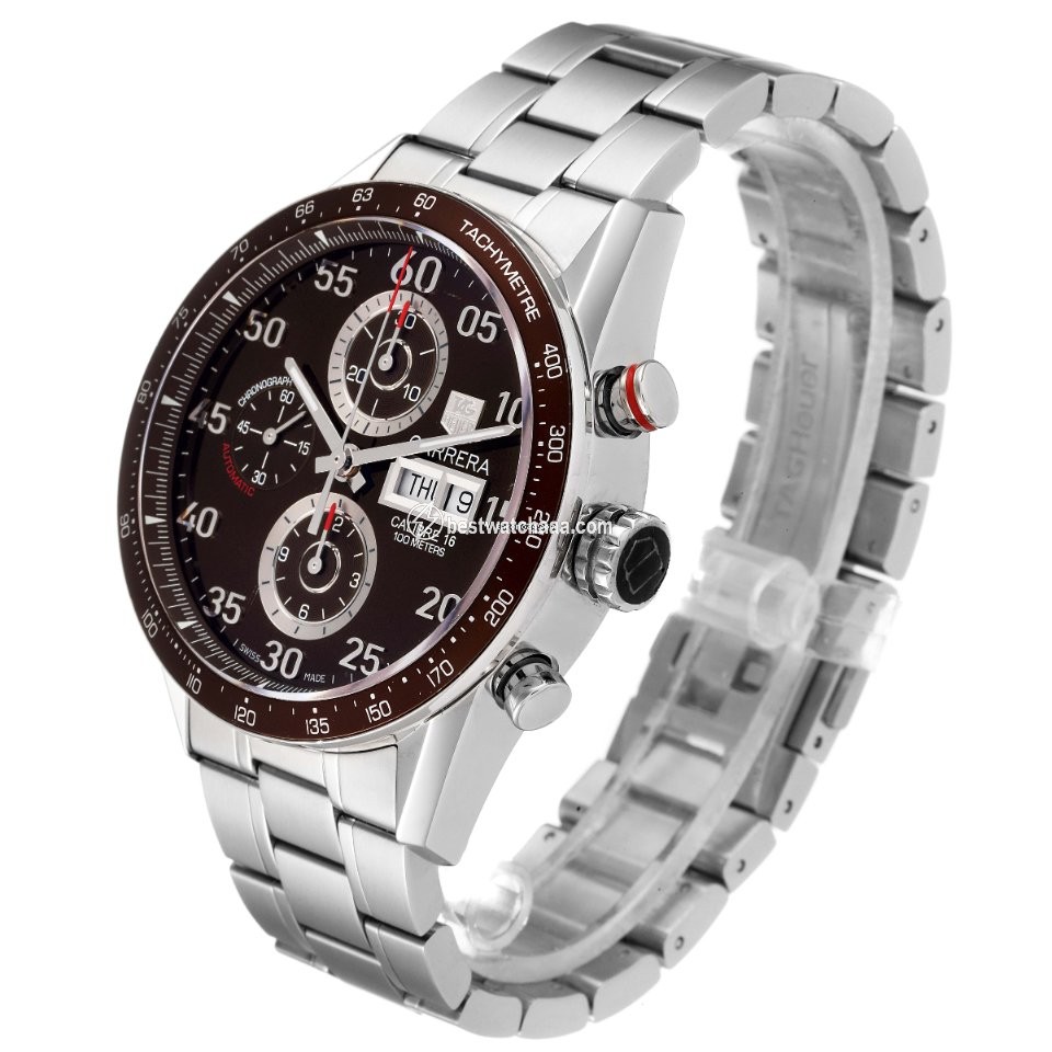 IMG_9081 TAG Heuer Carrera Calibre 16 Mens watch Unisex Automatic Steel CV2A12.FC6236 Replica 5