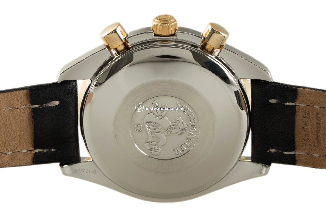 IMG_9081 Omega Speedmaster Date Mens watch Unisex Automatic Gold Steel 3311.10.00 Replica 5