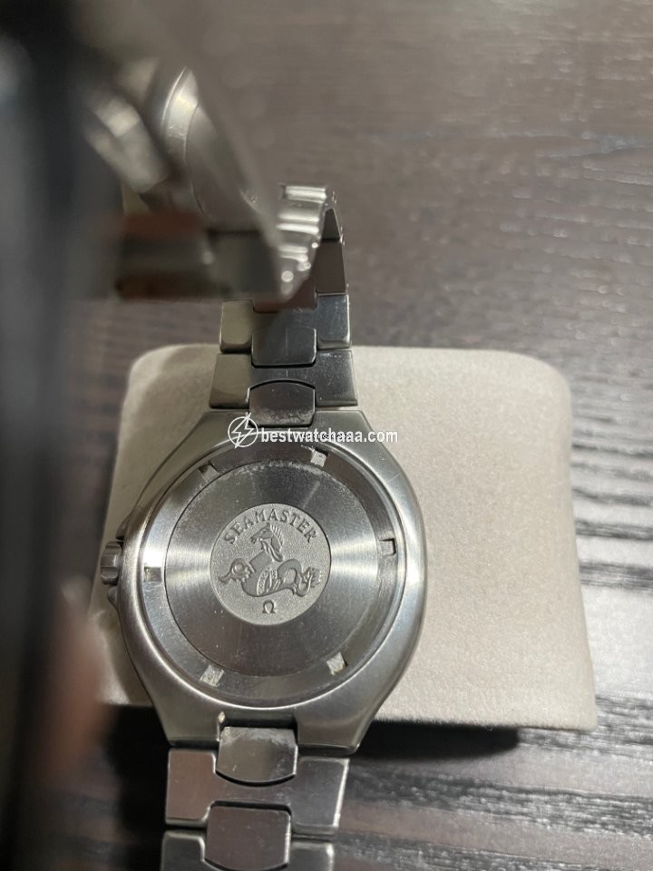 IMG_9081 Omega Seamaster Mens watch Unisex Quartz Steel 396.1052 Replica 5