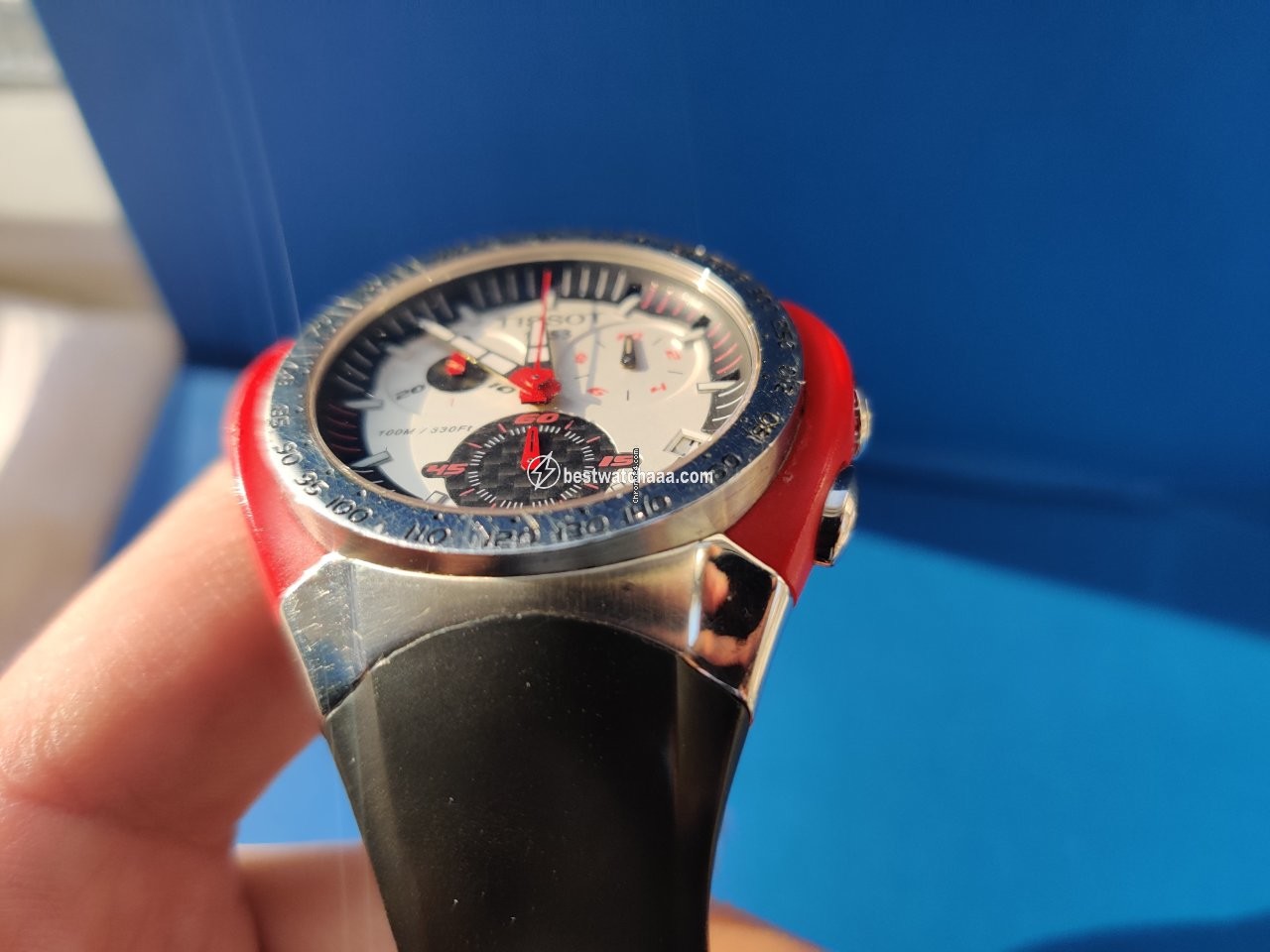 IMG_9081 Tissot Mens watch Unisex Quartz Steel T0104171703100 Replica 5