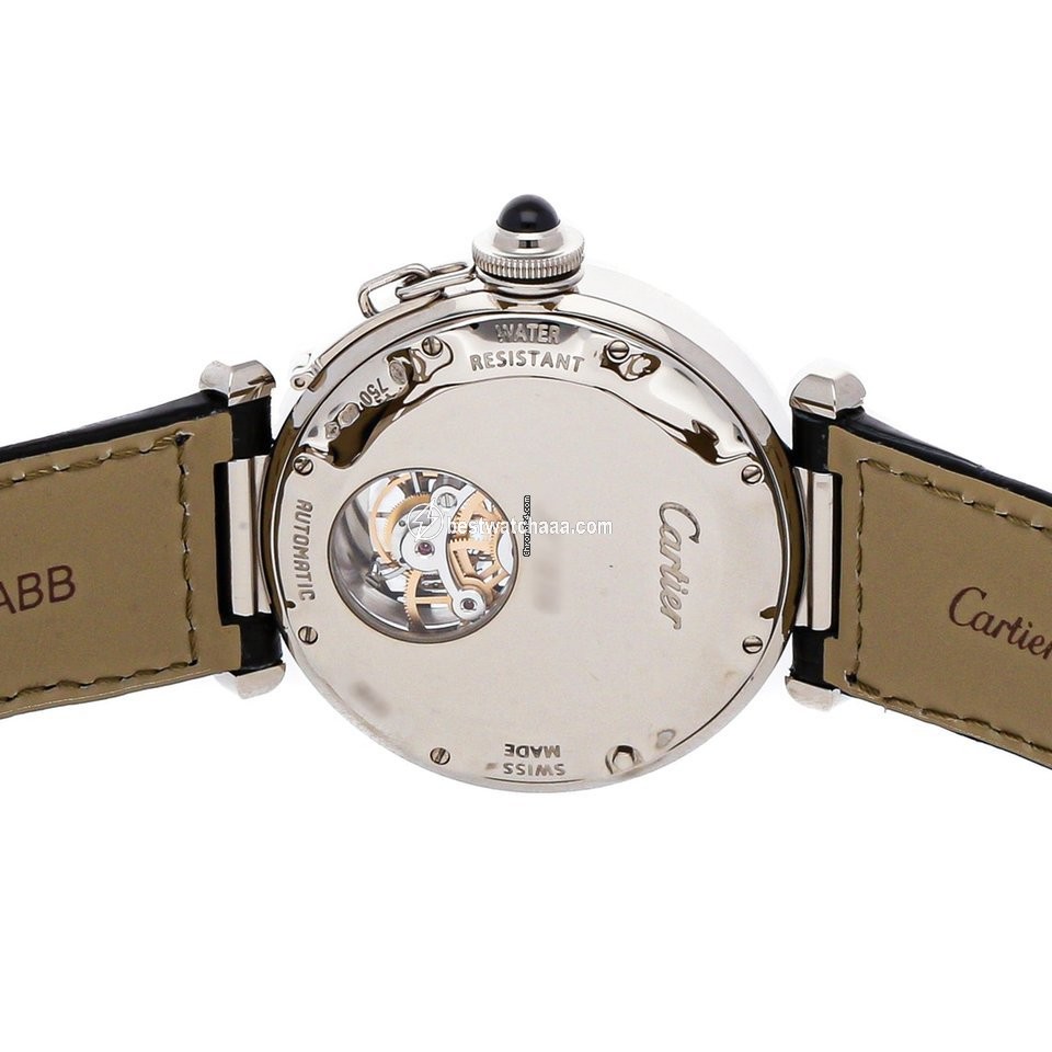IMG_9081 Cartier Pasha Mens watch Unisex Automatic White gold W3017751 Replica 5