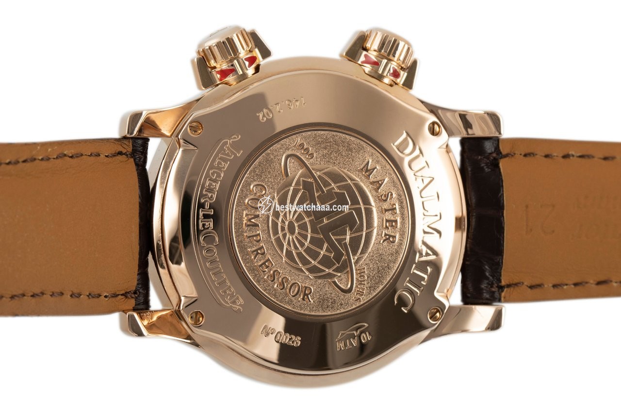 IMG_9081 Jaeger-LeCoultre Master Compressor Mens watch Unisex Automatic Red gold 146.2.02 Replica 5