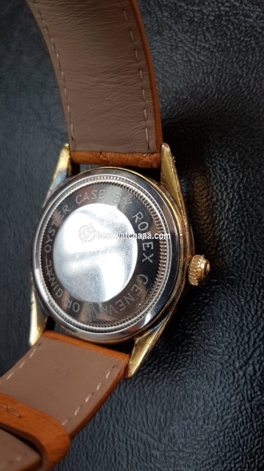 IMG_9081 Tudor Oyster Prince Mens watch Unisex Automatic Yellow gold 7965 Replica 5