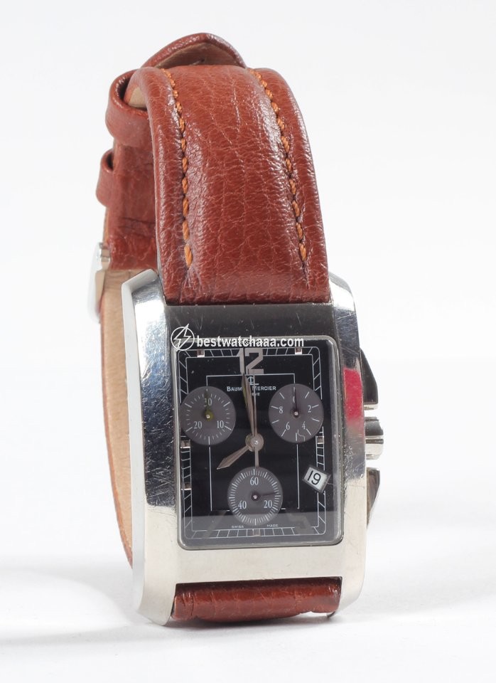 IMG_9081 Baume & Mercier Hampton Mens watch Unisex Quartz Steel M0A08809 Replica 5