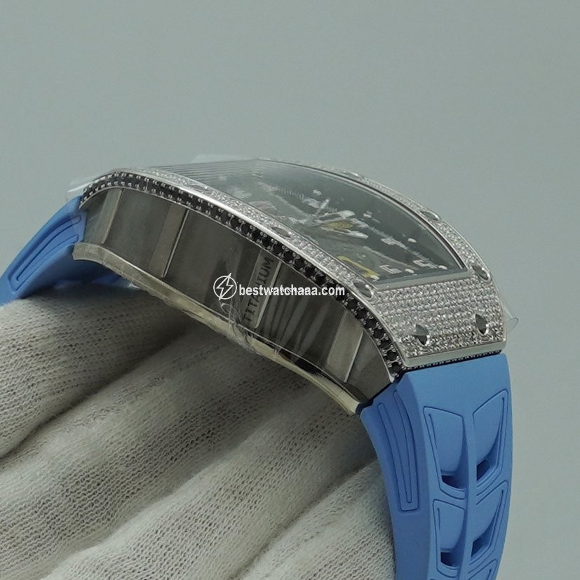IMG_9081 Richard Mille RM 030 Mens watch Unisex Automatic Titanium RM030 Replica 5