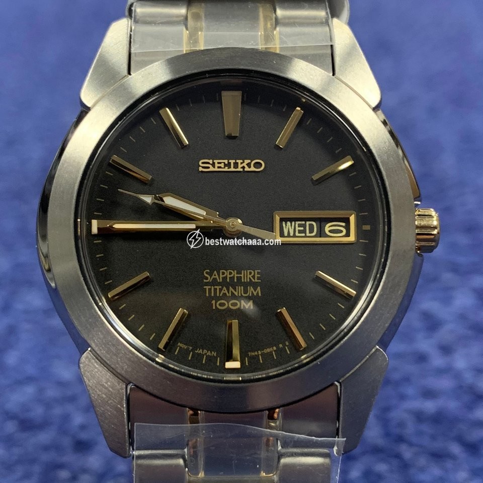 IMG_9081 Seiko Mens watch Unisex Quartz Titanium SGG735P1 Replica 5