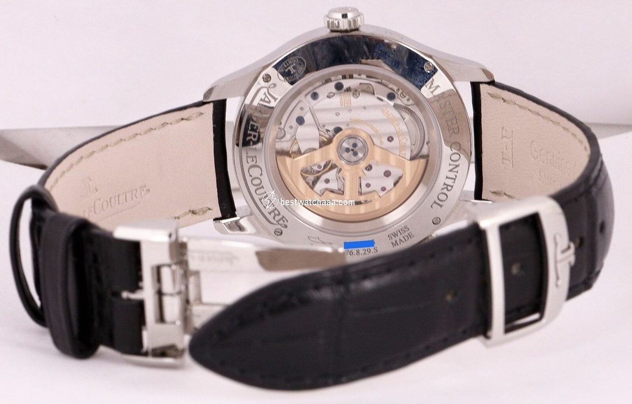 IMG_9081 Jaeger-LeCoultre Master Geographic Mens watch Unisex Automatic Steel Q1428421 Replica 5