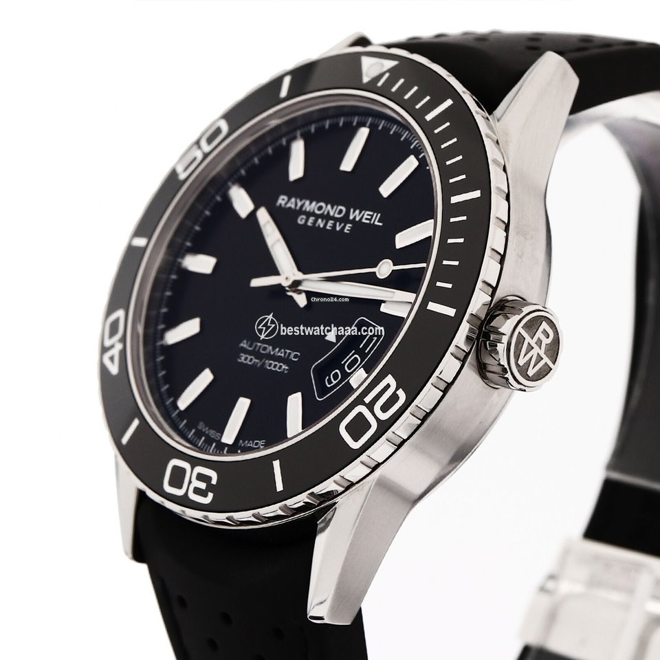 IMG_9081 Raymond Weil Freelancer Mens watch Unisex Automatic Steel NUMBER 2760-SR1-20001 Replica 5
