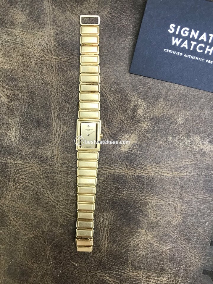 IMG_9081 Vacheron Constantin Harmony Quartz Yellow gold 18K Replica 5