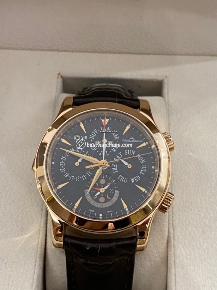 IMG_9081 Jaeger-LeCoultre Master Grand Reveil Mens watch Unisex Automatic Rose gold Q163247A Replica 5
