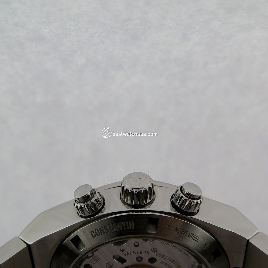 IMG_9081 Vacheron Constantin Overseas Chronograph Mens watch Unisex Automatic Steel 5500V 110A-B075 Replica 5
