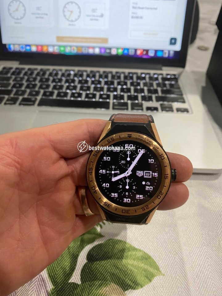 IMG_9081 TAG Heuer Connected Mens watch Unisex Quartz Rose gold SBF8A5000.32FT6110 Replica 5