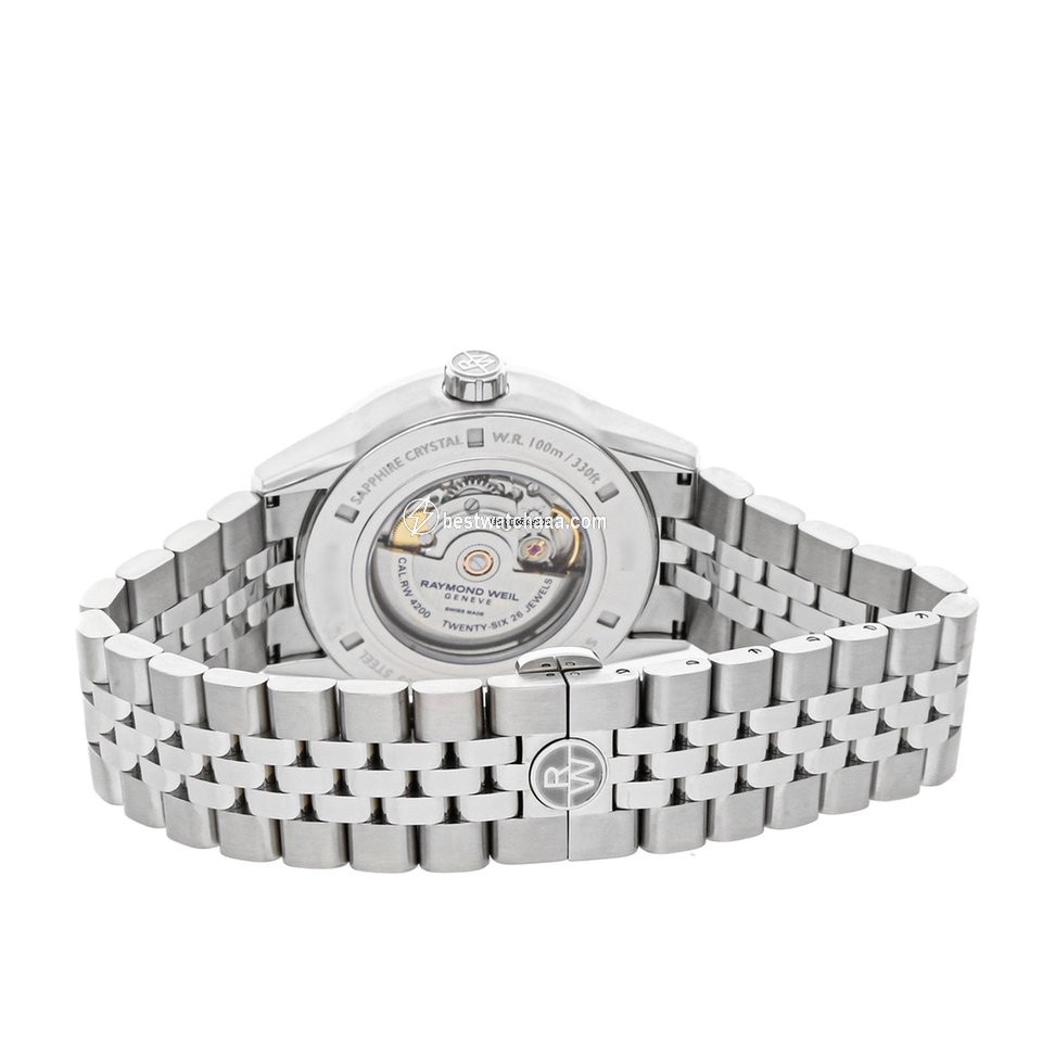 IMG_9081 Raymond Weil Freelancer Mens watch Unisex Automatic Steel 2731-ST-50001 Replica 5