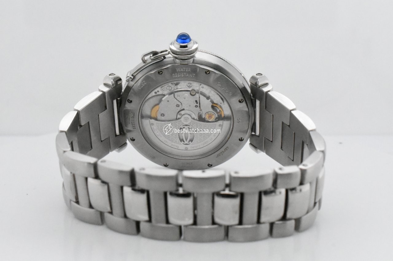IMG_9081 Cartier Pasha Mens watch Unisex Automatic Steel 2379 Replica 5