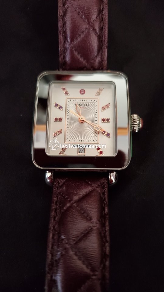 IMG_9081 Michele Deco Womens watch Quartz Steel MWW06K000004 Replica 5