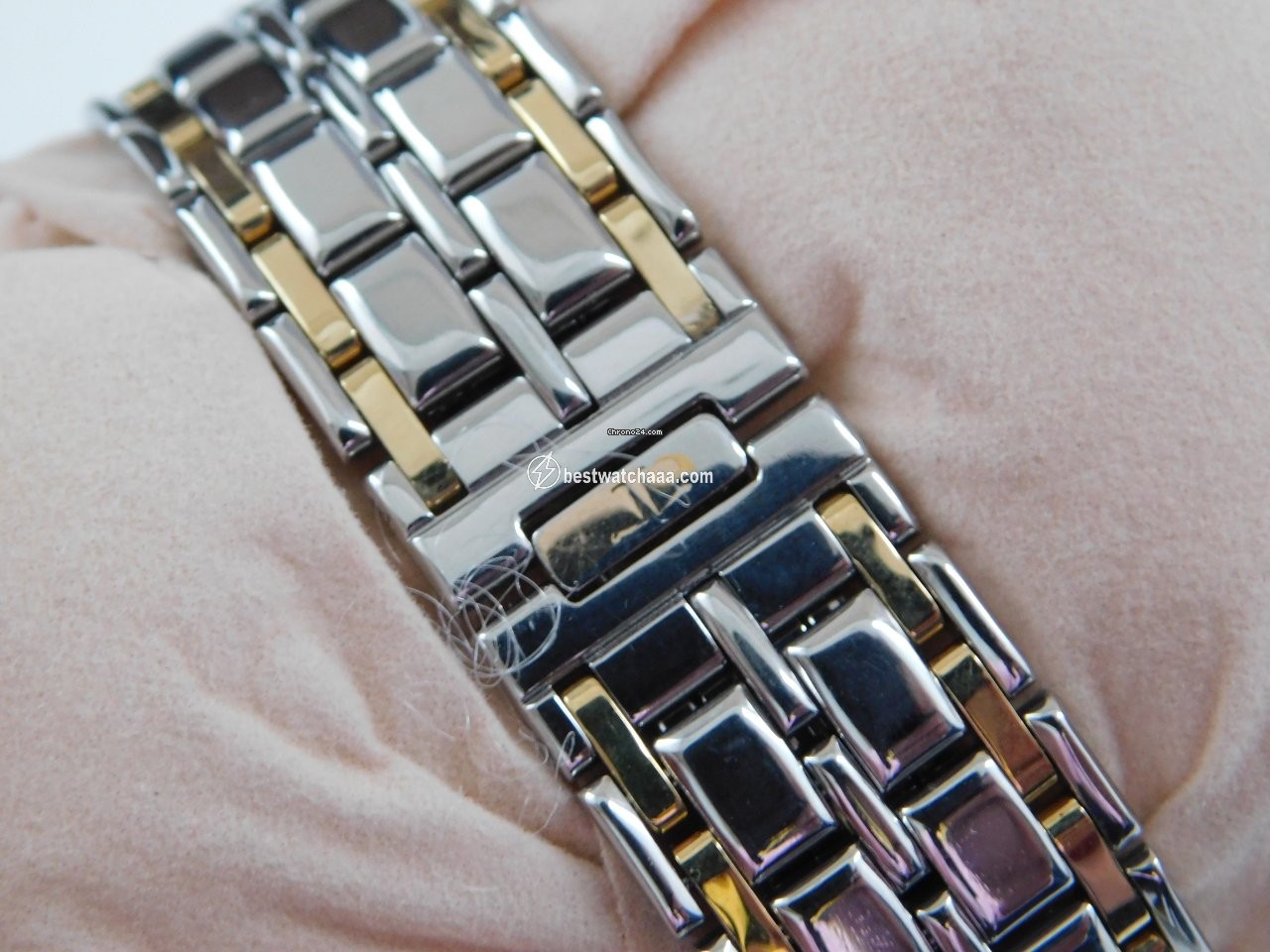 IMG_9081 Jaeger-LeCoultre Mens watch Unisex Quartz Gold Steel 305.5.31 Replica 5