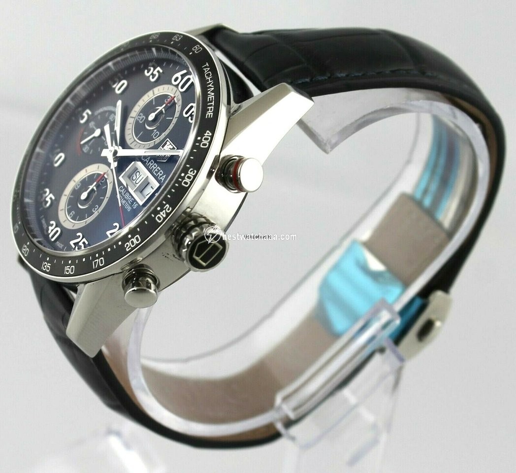 IMG_9081 TAG Heuer Carrera Calibre 16 Automatic Steel CV2A10.FC6235 Replica 5