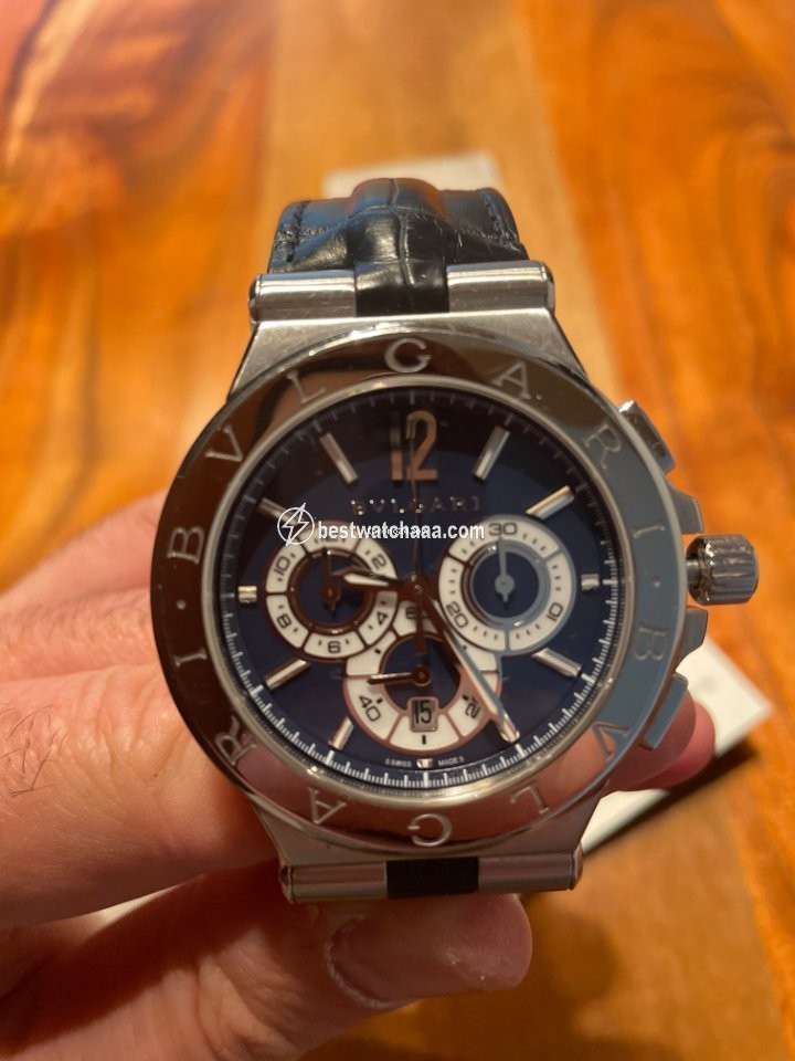 IMG_9081 Bulgari Diagono Mens watch Unisex Automatic Steel DG42C3SLDCH Replica 5