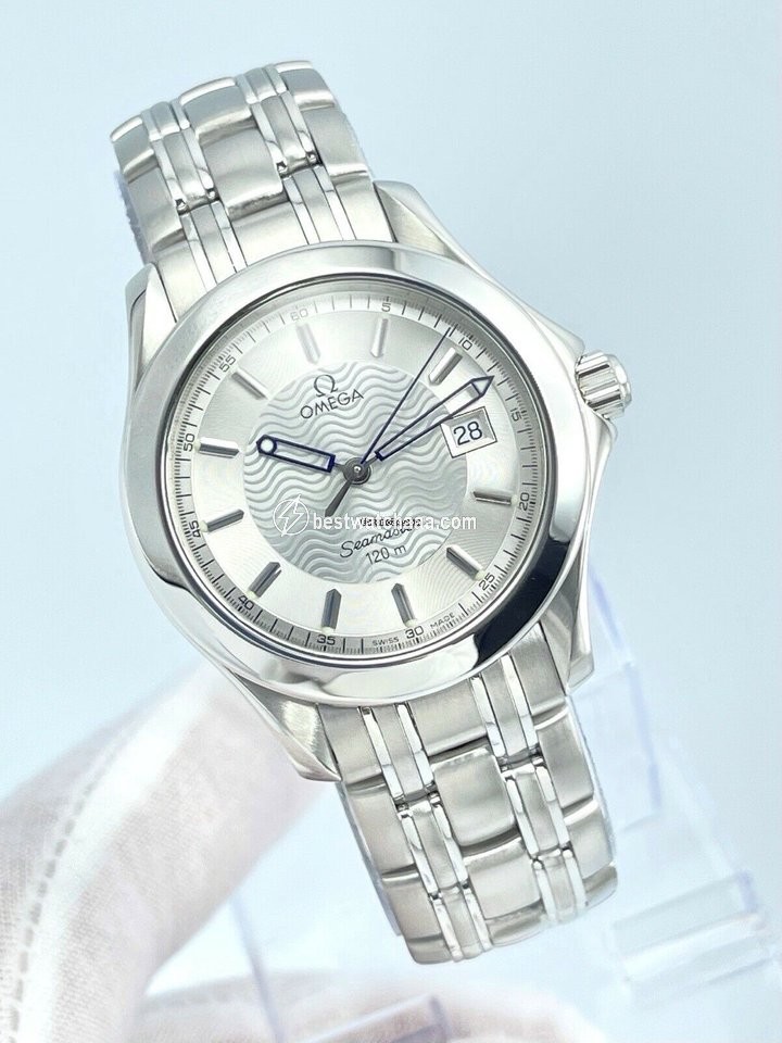 IMG_9081 Omega Seamaster Mens watch Unisex Quartz Steel 2511.31 Replica 5