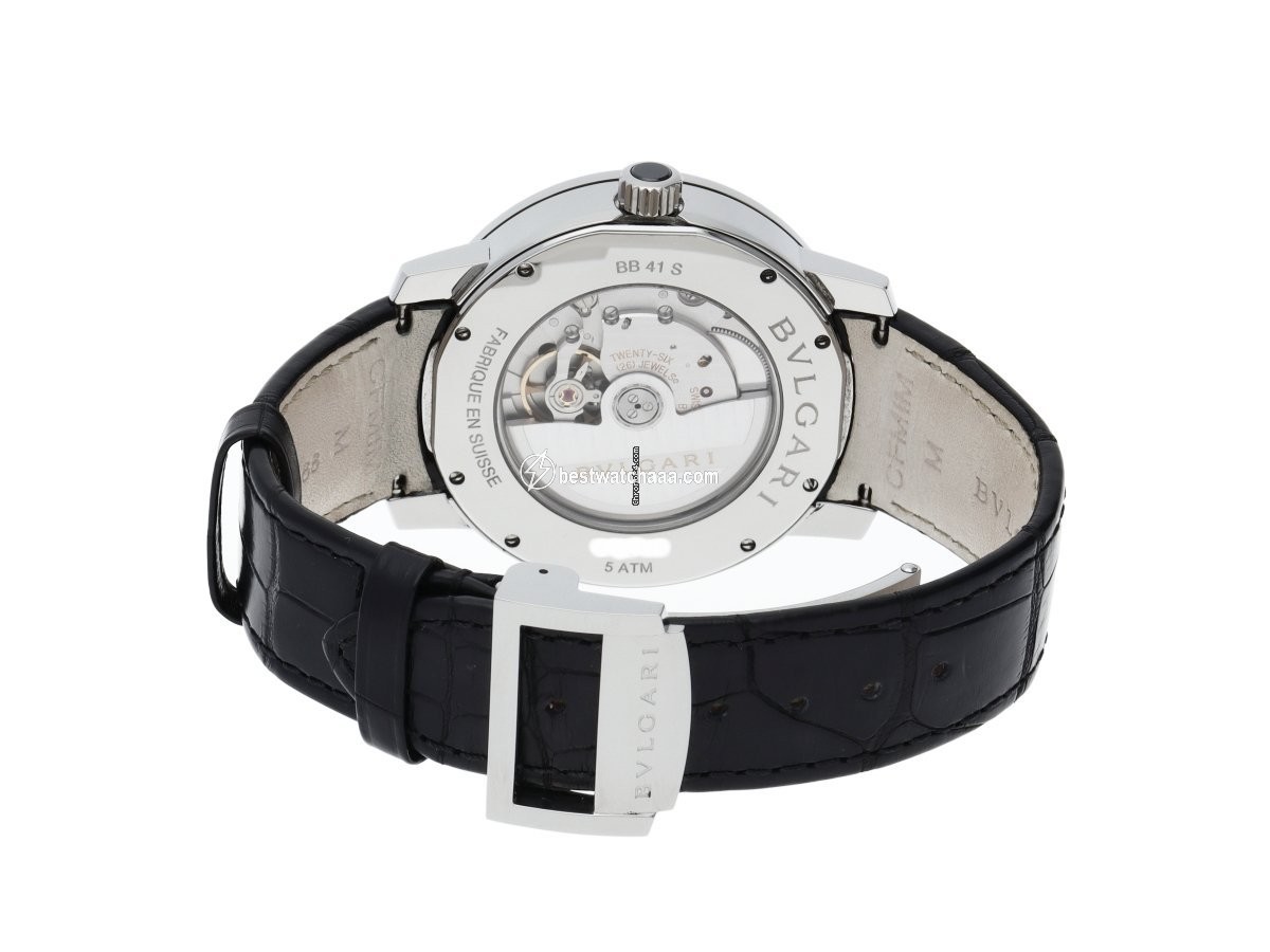 IMG_9081 Bulgari Bulgari Mens watch Unisex Automatic Steel BB41WSLD Replica 5