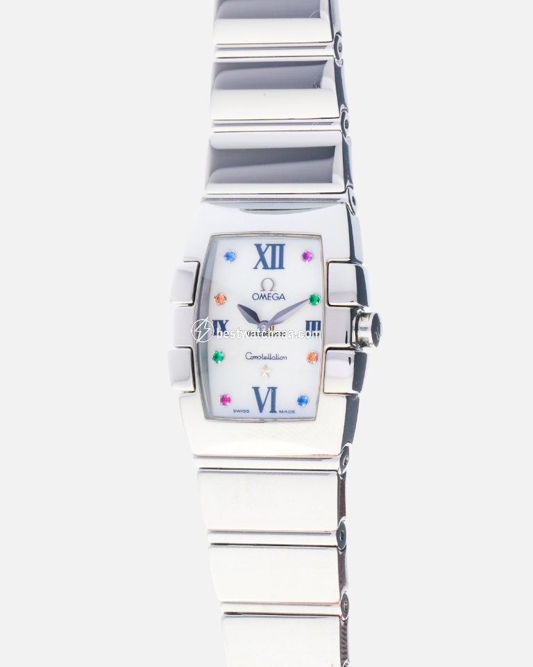IMG_9081 Omega Constellation Womens watch Quartz Steel 1584.79.00 Replica 5