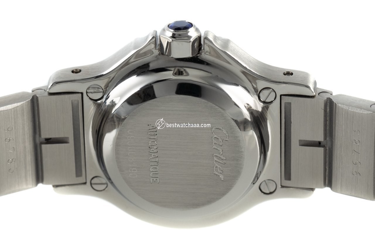 IMG_9081 Cartier Santos Womens watch Automatic Steel 0906 Replica 5